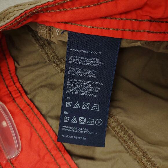 Tommy Hilfiger Women's 12 Brown Cargo Capri Pants 36x22" Gorpcore Hiking Outdoor - Picture 7 of 7